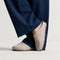 hover | Model wearing The Casual Clog in Dove.