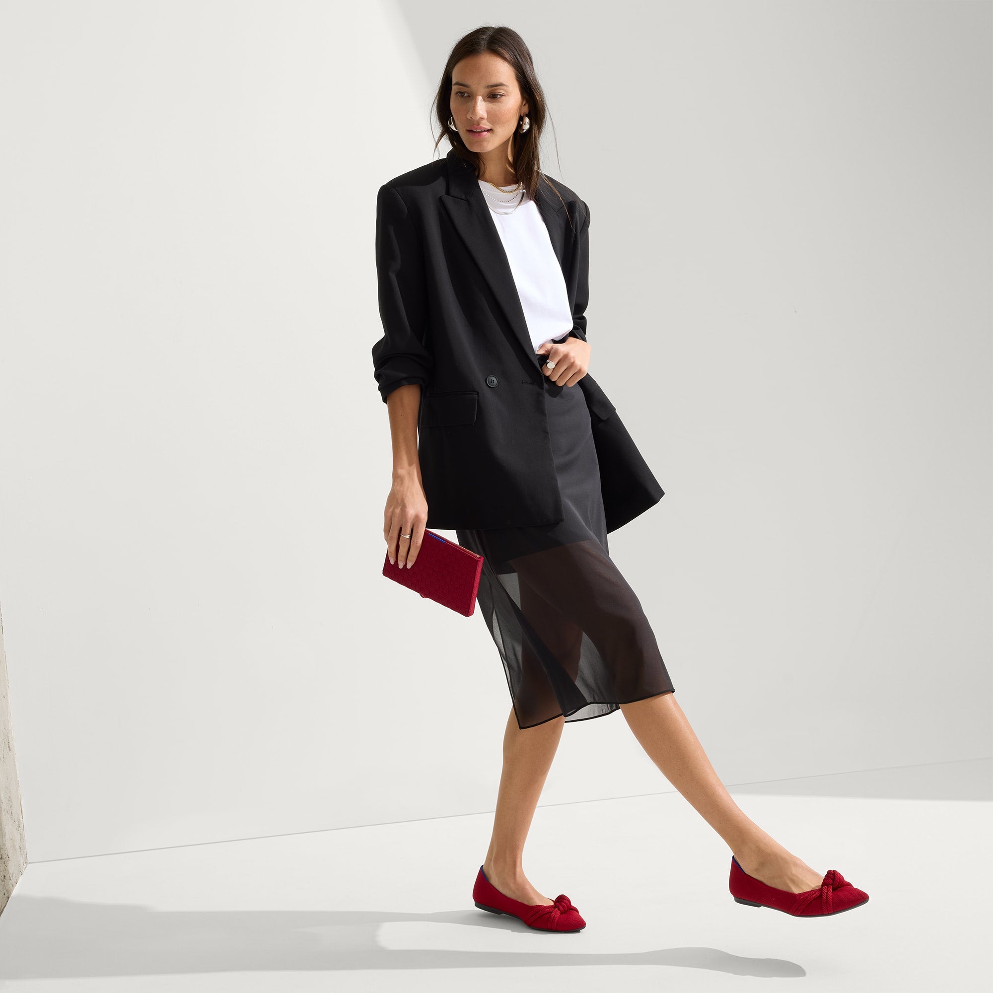 The Knot Point II in Candied Berry | Women's Flats | Rothy's