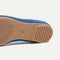 Close up of the outsole of The Point II in Blueberry Basketweave, shown in a diagonal view. 