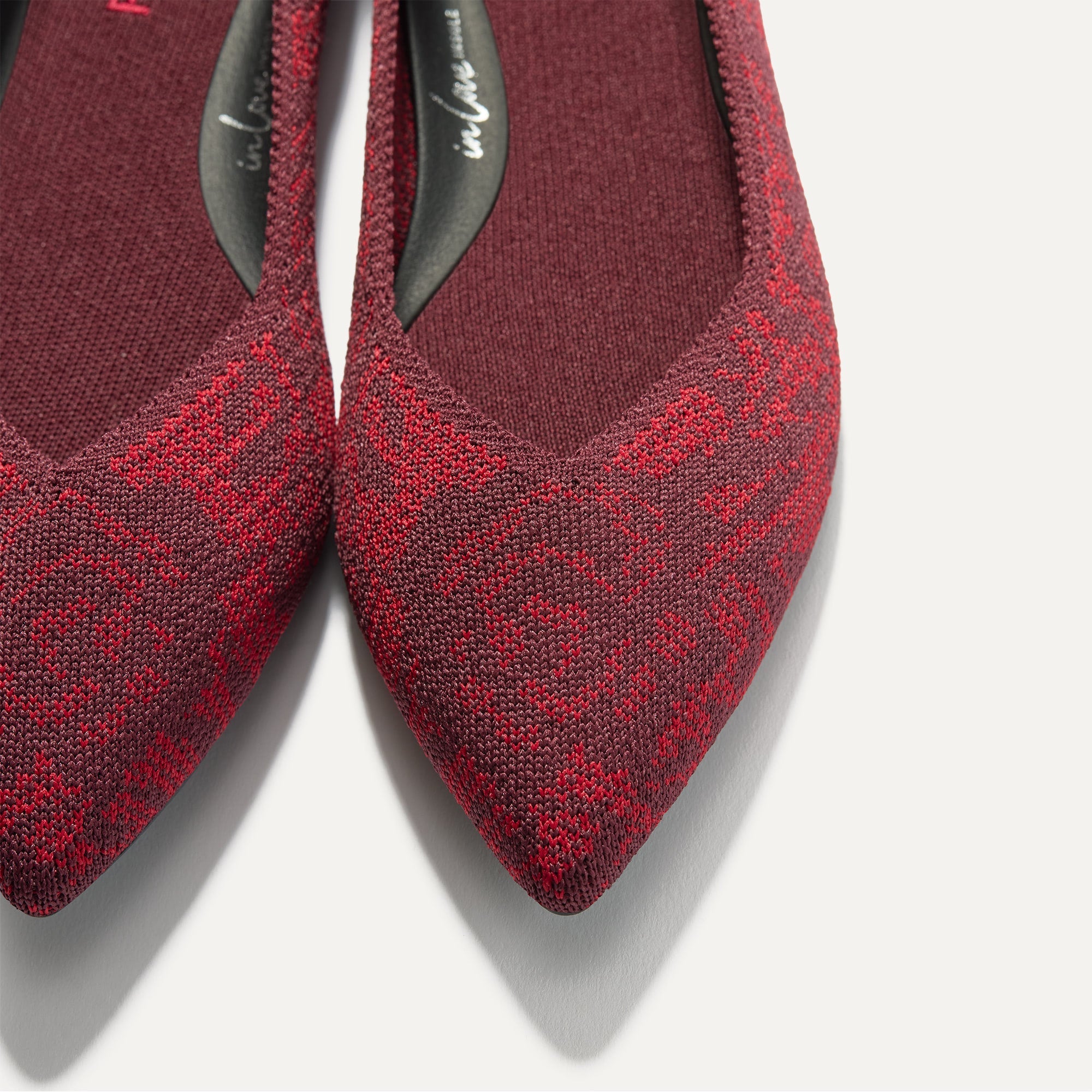 The Point II in Garnet Chantilly Women's Flats Rothy's