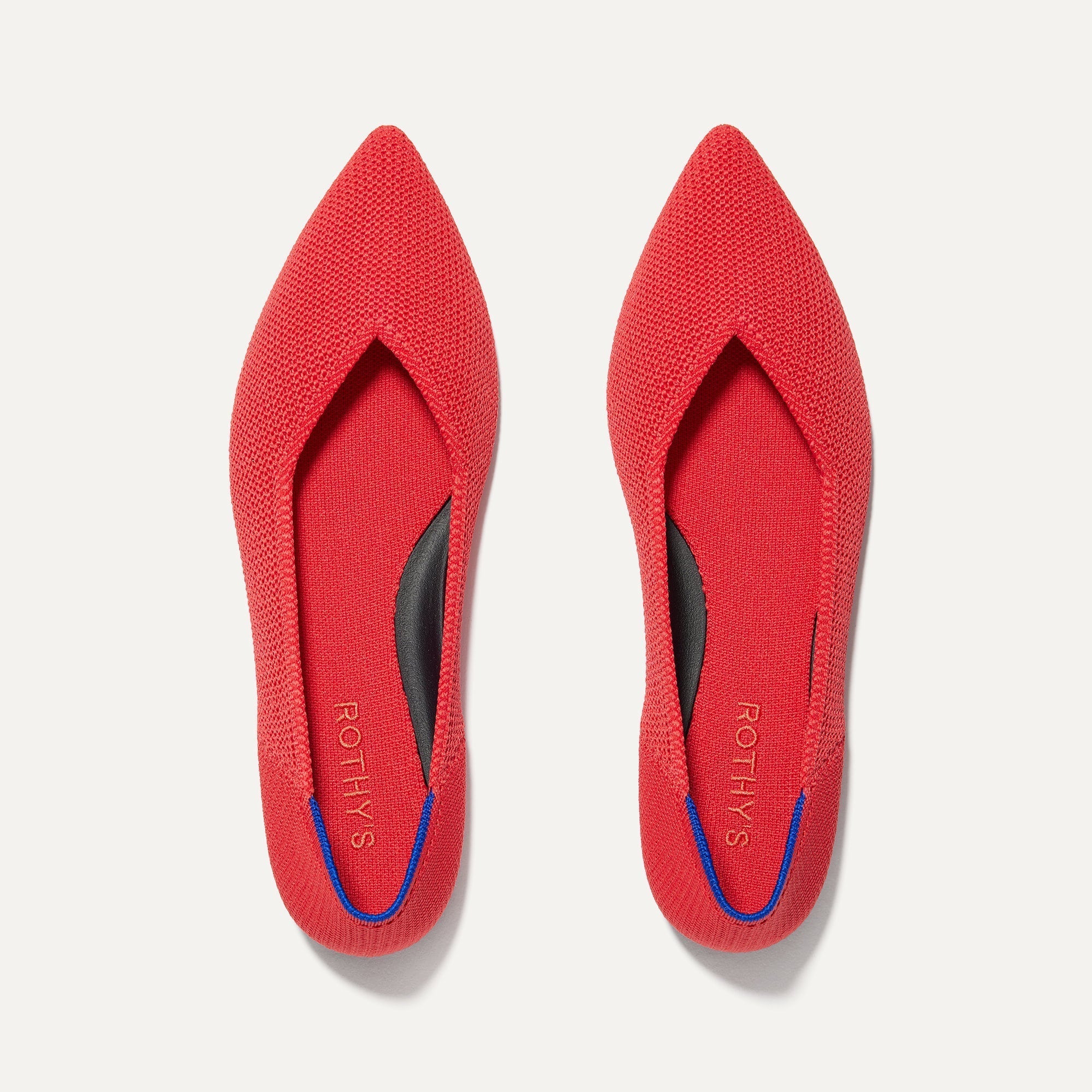 The Ballet Flat in Glamour Red, Women's Shoes