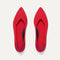 The Point II in Lollipop Red shown from the top.