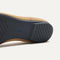 Close up of the outsole of The Point II in Camel Captoe, shown in a diagonal view. 