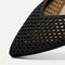 Close up of The Point II in Noir Mesh, shown in diagonal view. 