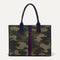 PDP |The Classic Tote in Spruce Camo, shown from the front.