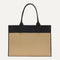 PDP |The Classic Tote in Tiramisu, shown from the front. 
