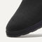 Close up of the toe area of The Lug Boot in Onyx Black.