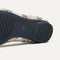 Close up of the outsole of The Ballet Flat in Bouquet, shown in a diagonal view.