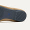 The sole of The Ballet Flat in Goldstone shown in diagonal view. 