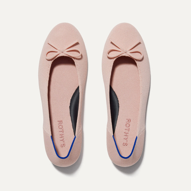The Ballet Flat in Ballerina shown from the top.
