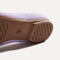 The sole of The Ballet Flat in Bellflower shown in diagonal view. 