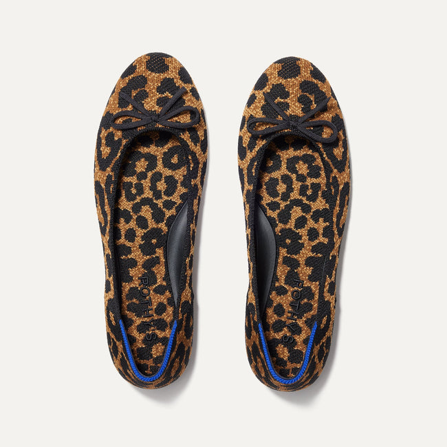 The Ballet Flat in Classic Leopard | Women's Shoes | Rothy's