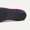 Close up of the outsole of The Lounge Loafer in Plum Basketweave, shown in a diagonal view. 