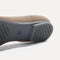 Close up of the outsole of The Lounge Loafer in Sparrow, shown in a diagonal view.