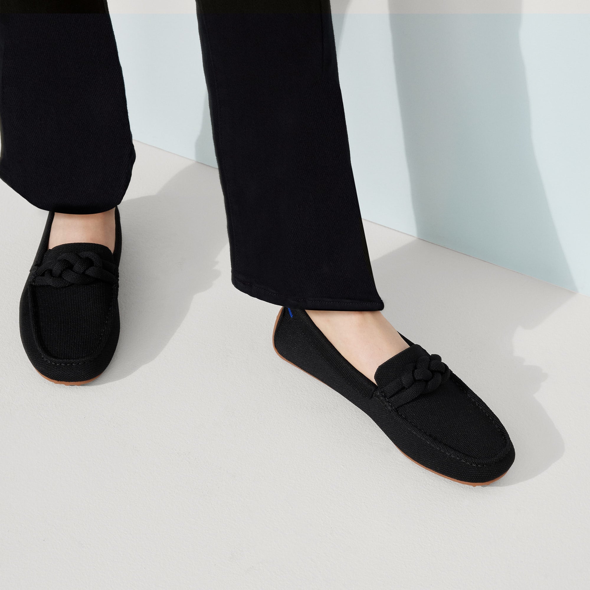 Rothy’s The buy Loafer Flat Shoe Moccasin Black