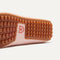 Close up of the outsole of The Braid Driver in Cakepop. 