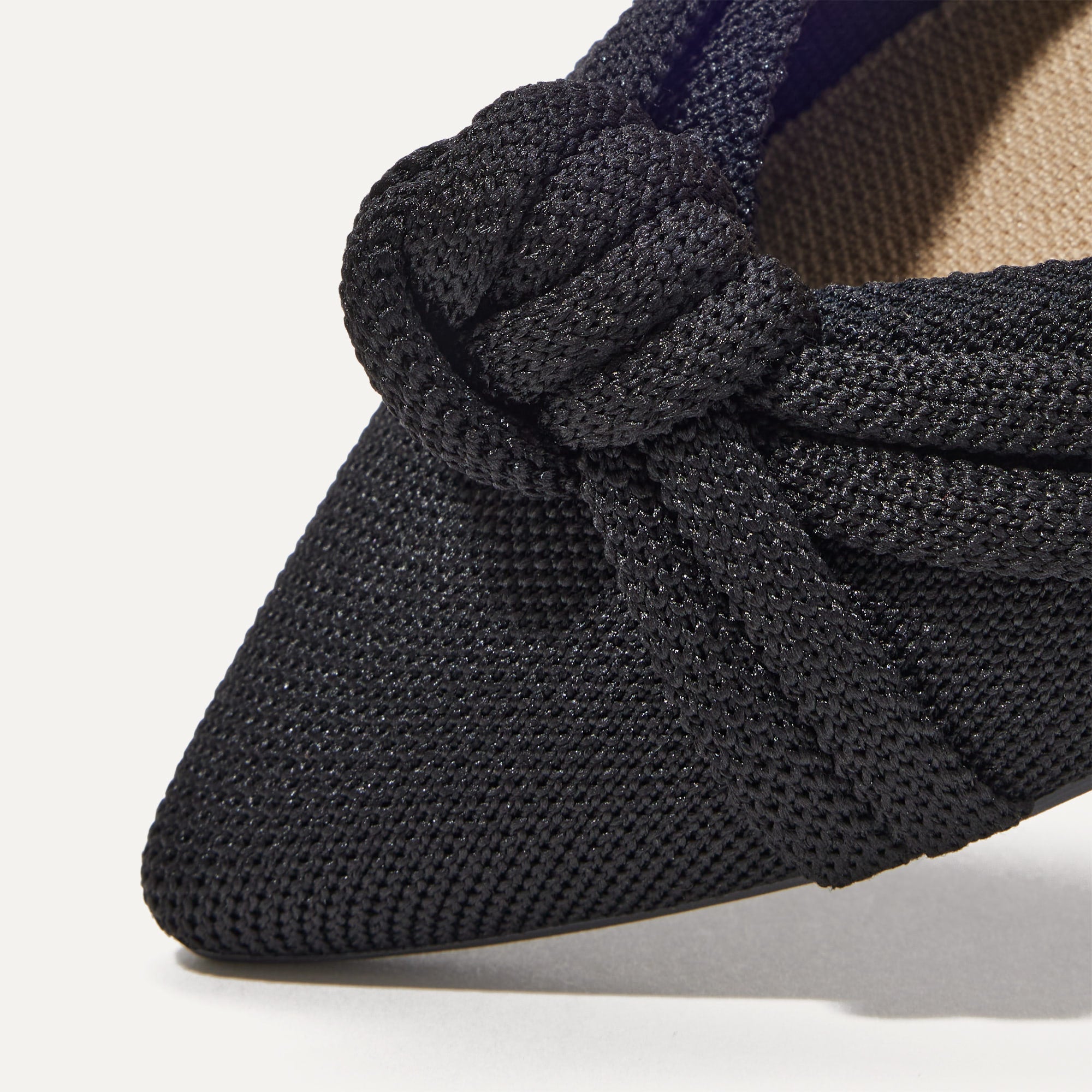 The Knot Point II in Black | Women's Flats | Rothy's