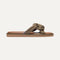 The Summer Sandal in Safari shown from the side.