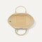 The Summer Tote in Meringue, shown from above with the interior exposed.