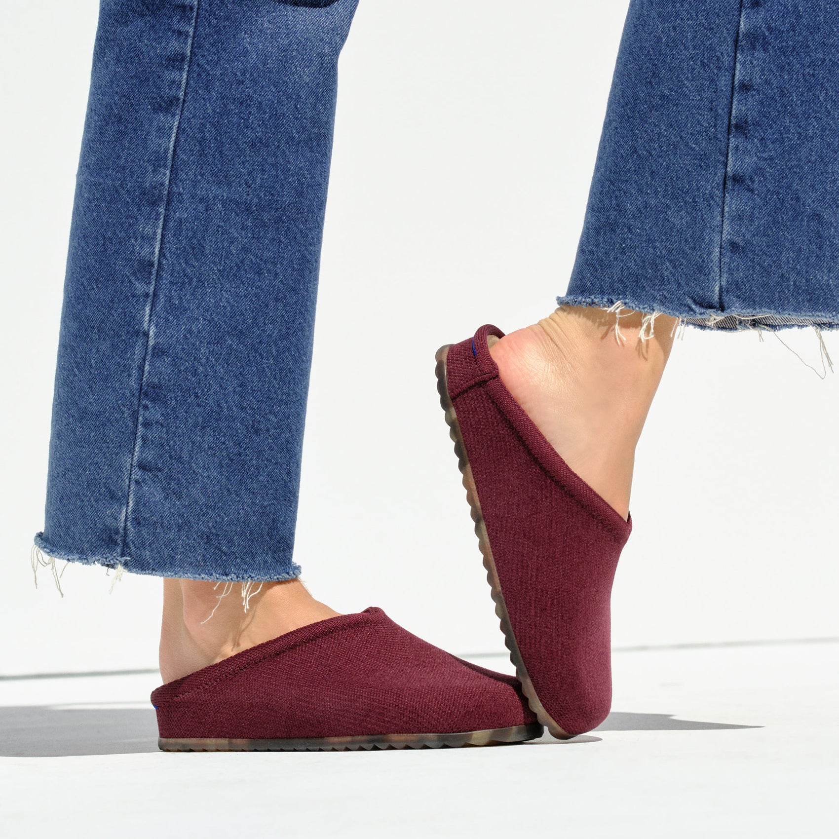 Cozy Bit Loafer Mule Moonlit Tweed