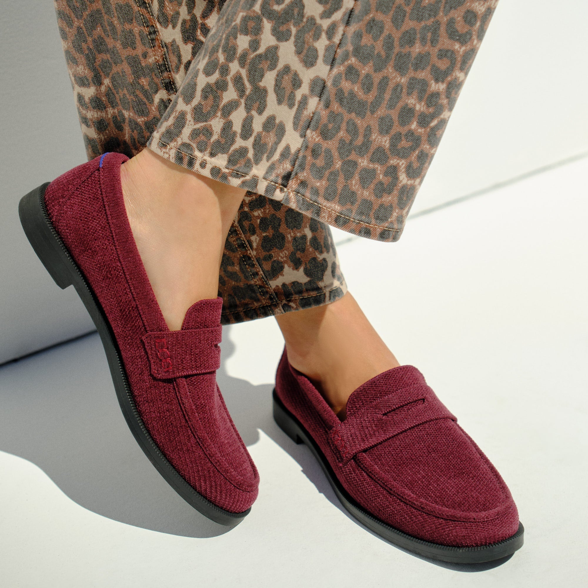 The Penny Loafer in ReVelvet™ Syrah for Women | Rothy