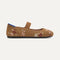 The Kids Mary Jane in Tawny Twig shown from the side.