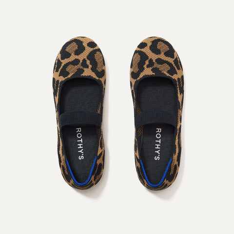 The Kids Mary Jane in Amber Cat Kids Shoes Rothy's