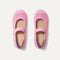 The Kids Mary Jane in Tutu Open-Knit shown from the top.