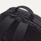 A close up of The Backpack in Black Sand showing the hidden zipper closure.