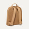 The Backpack in Hazelnut shown from the back.