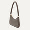 The Mini Shoulder Bag in Light Pewter shown from the side.