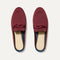 The Loafer Mule in Auburn shown from the top.