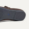 The sole of The Point Mary Jane II in Chocolate shown in diagonal view. 
