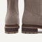 Close up of the heel of The Cozy Laced Lug Boot in Sparrow.