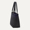 The Lightweight Zip Tote in Night Song shown from the side.
