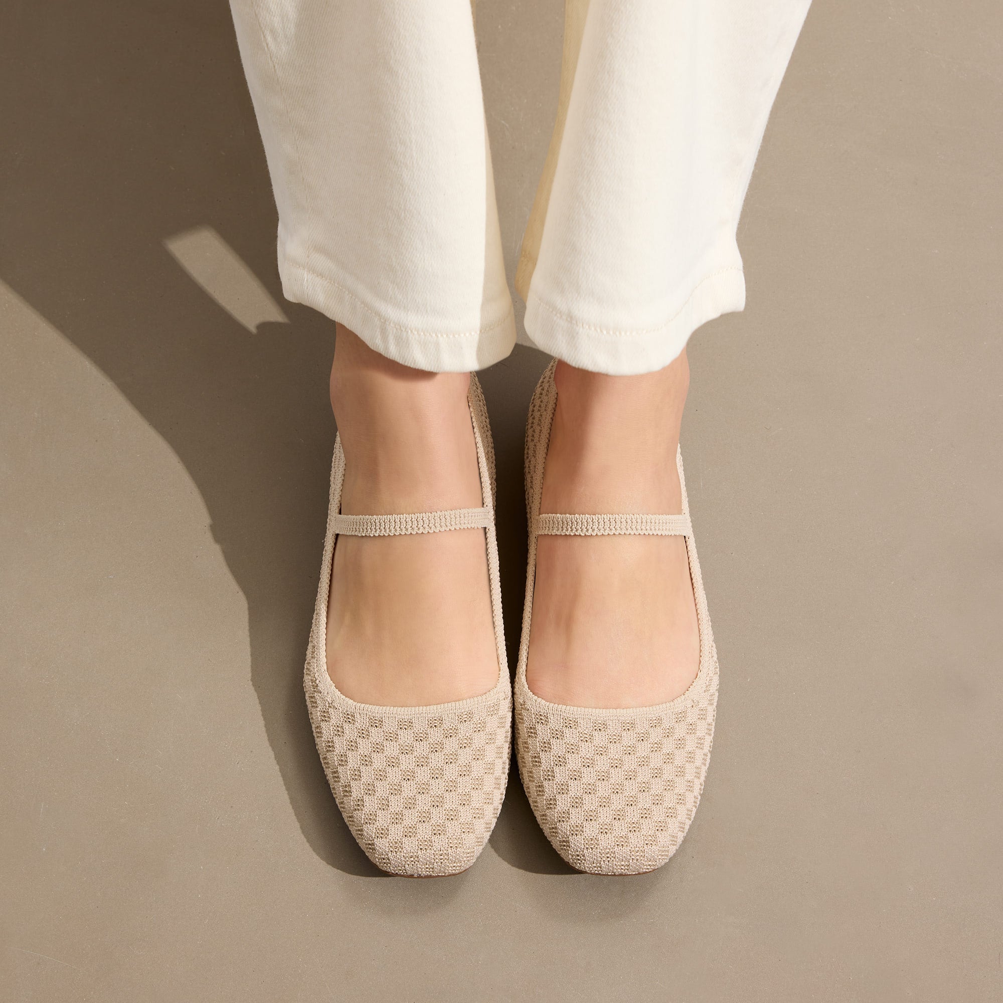Mary Jane Rothys White Flats Rothy's The Max Square Mary Jane