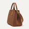 The Classic Handbag in Sierra Brown shown in diagonal view.