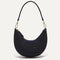 PDP |The Mini Crescent Bag in Black.