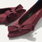 Close up of The Bow Point II in Syrah, shown in diagonal view. 