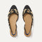 The Almond Slingback in Desert Cat shown from the top.