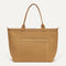 PDP |The Zip Travel Tote in Hazelnut shown from the front.