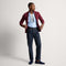 model | Alternate image of Model wearing The Ravello Penny Loafer in Deep navy. 