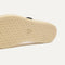 Close up of the outsole of The Espadrille Mary Jane in Black.