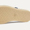 Close up of the outsole of The Espadrille Mary Jane in Blue Breeze.