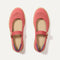 The Espadrille Mary Jane in Starfish shown from the top.