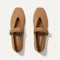 The Max Buckle Mary Jane in Java Chip shown from the top.