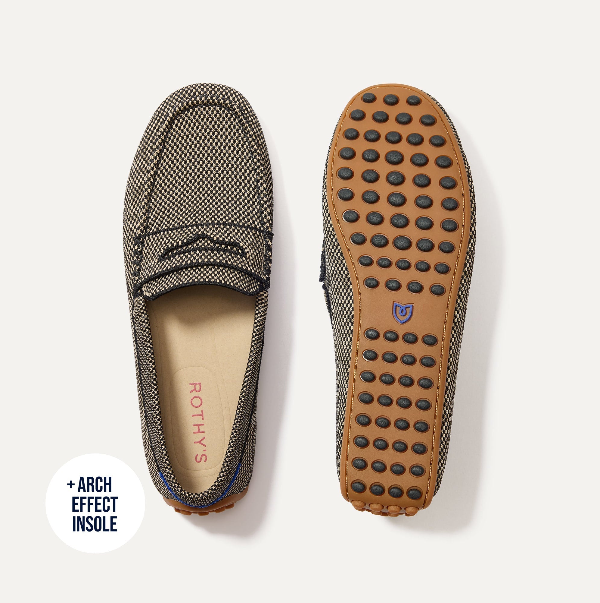 PDP |The Daily Driver in Classic Micro Check shown from the top. 
