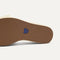 Close up of the outsole of The Wedge in White Sand. 