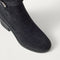 macro | Close up of the toe on The Jodhpur Boot in ReVelvet Black.