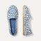 The Cruiser Loafer in Marine Bloom shown from the top. 